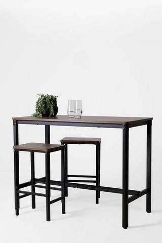 Wooden Bar Table And Chair Set