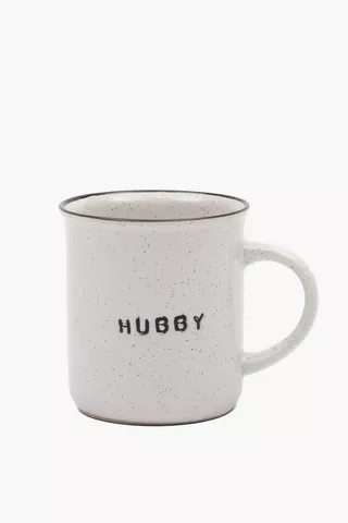 Speckled Hubby Mug