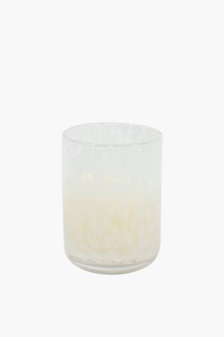 Mottle Glass Candle, 26x36cm