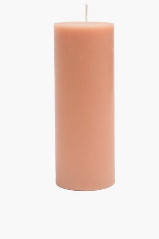 Rose Pillar Candle, 20x7,5cm