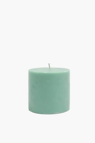 Unscented Pillar Candle, 7x7,5cm