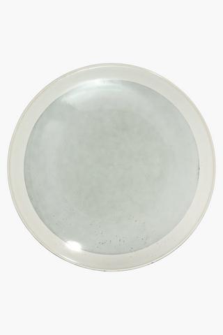 Two Tone Stoneware Dinner Plate