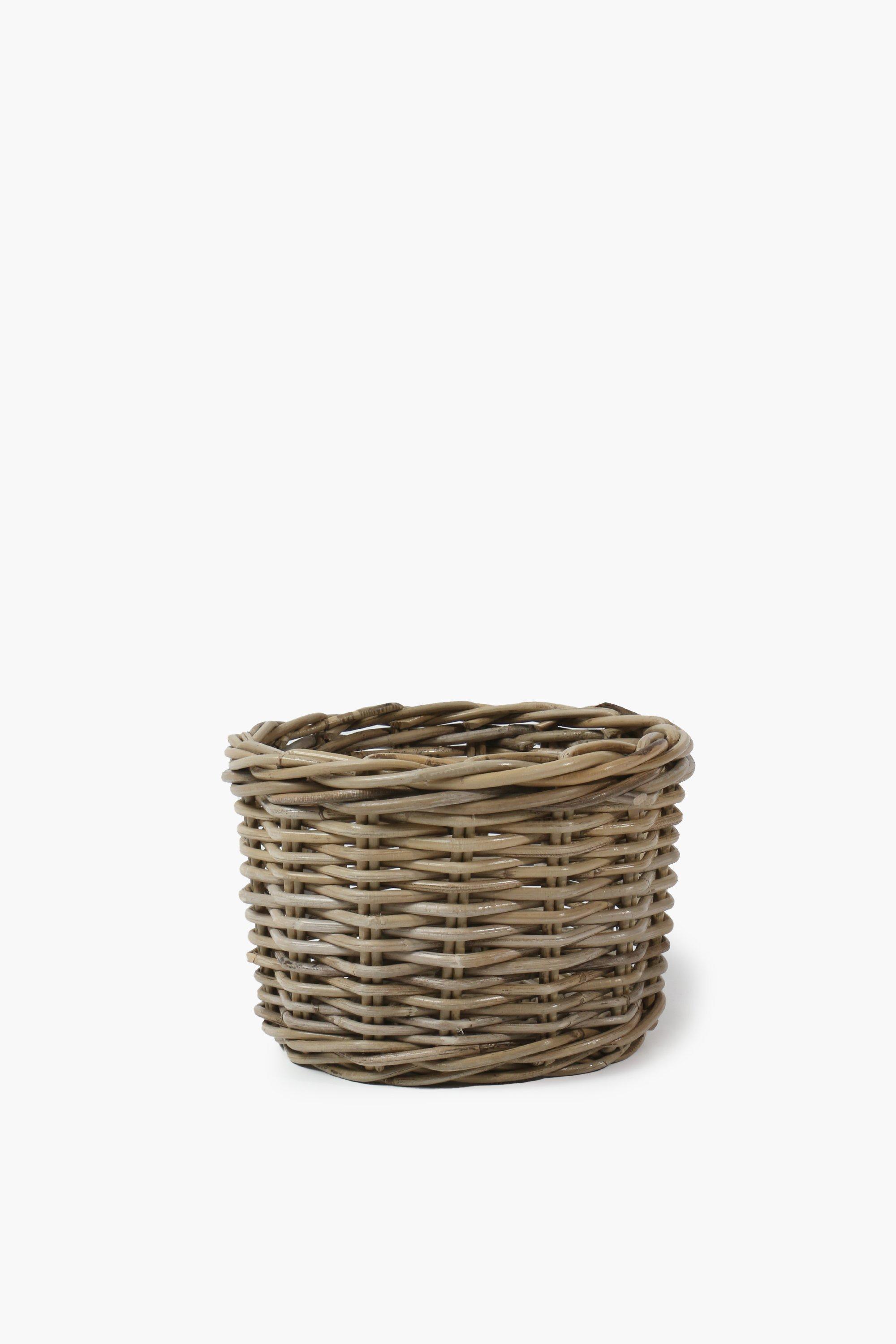 Kubu Round Utility Basket Small