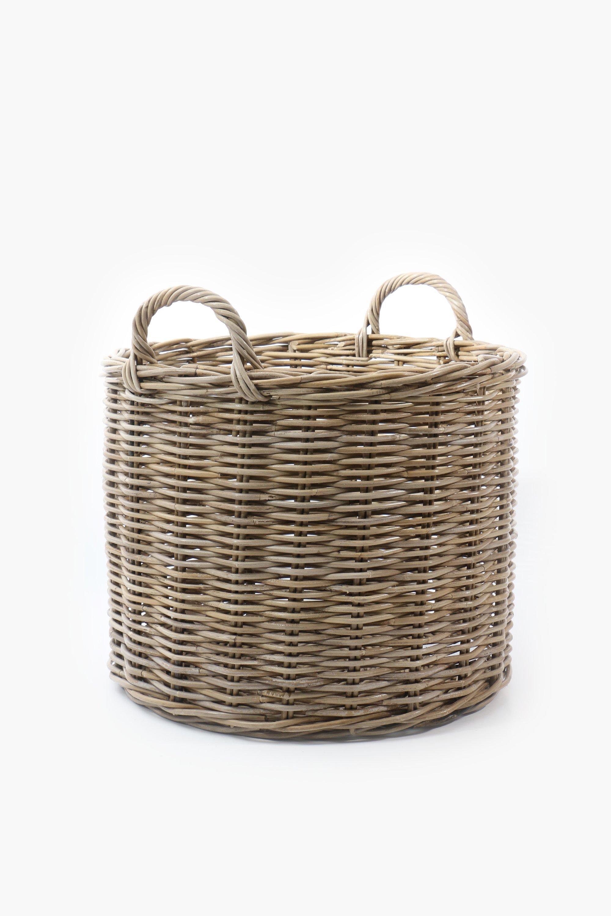 Kubu Utility Basket Round Large, 48x48x65cm