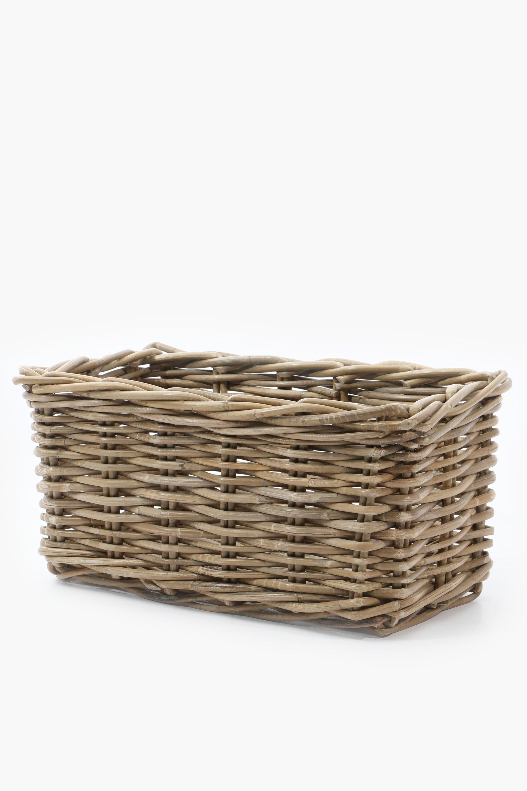 Kubu Rectangle Utility Storage Basket, Large