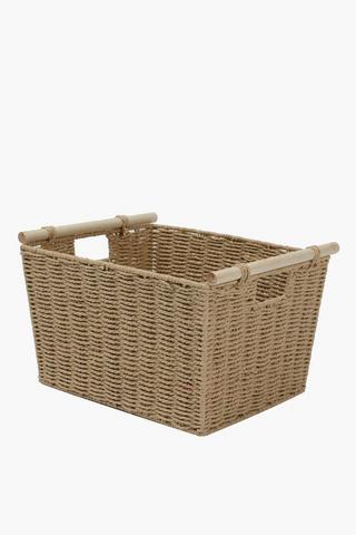 Paperweave Crate Large, 27x22x34cm