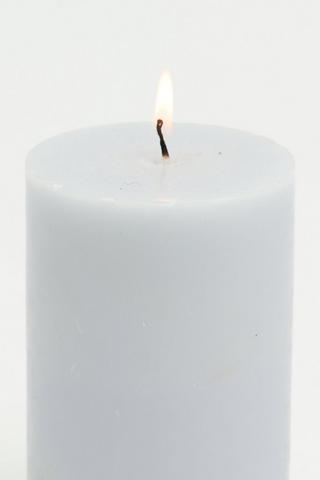 Unscented Pillar Candle, 14x7,5cm