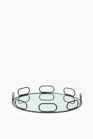 Ring Mirror Tray, 32cm