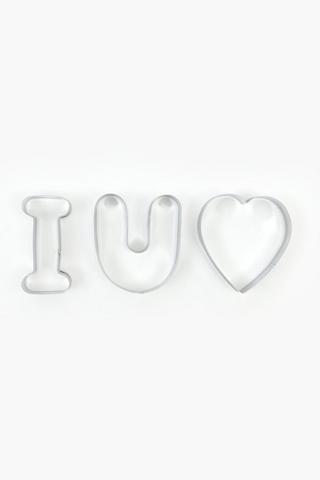 3 Piece Cookie Cutter Set
