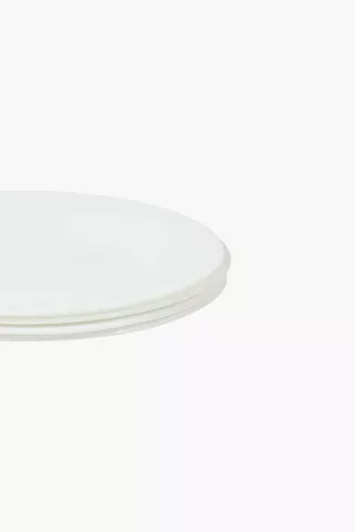4 Pack Aria Glass Side Plates