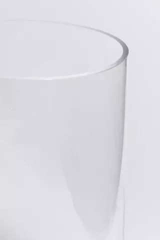 Glass Cylinder Vase, 16x28cm