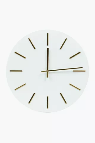 Opulence Metal Clock, 50cm
