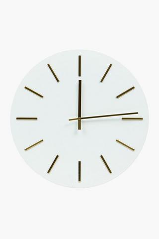 Opulence Metal Clock, 50cm