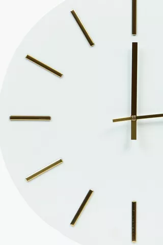 Opulence Metal Clock, 50cm