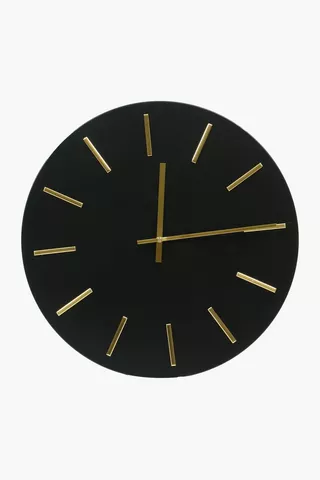 Elegance Metal Clock, 50cm