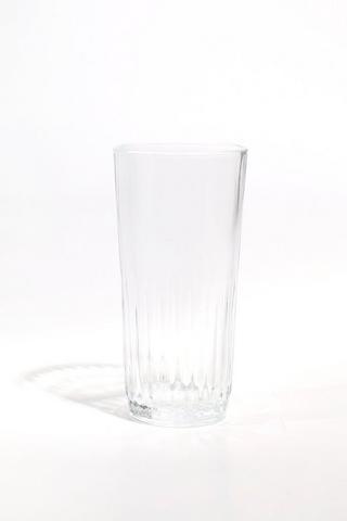 6 Pack Ribbed Hi Ball Glasses