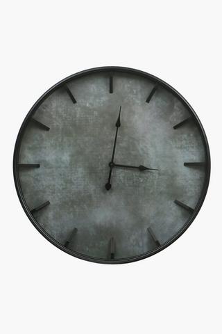Concrete Style Clock, 75cm