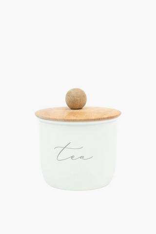 Hampton Metal Tea Canister