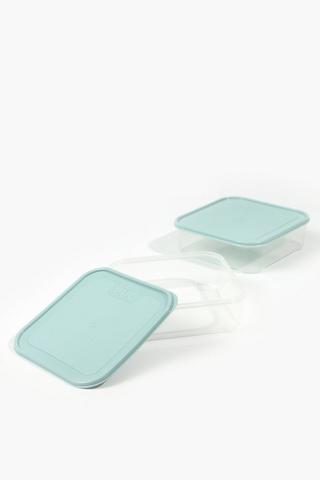 Evo 2 Pack Lunch Box Set, 600ml