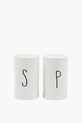 Ceramic Salt And Pepper Shaker Set