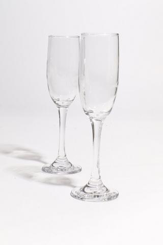 4 Pack Basic Champagne Flutes