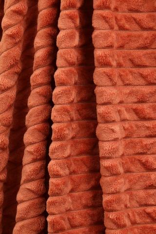 Waffle Coral Fleece Blanket, 180x200cm