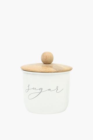 Hampton Metal Sugar Canister