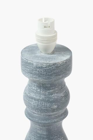 Ava Wooden Lamp Base, B22