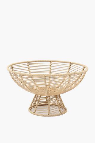 Ntombi Woven Footed Fruit Basket