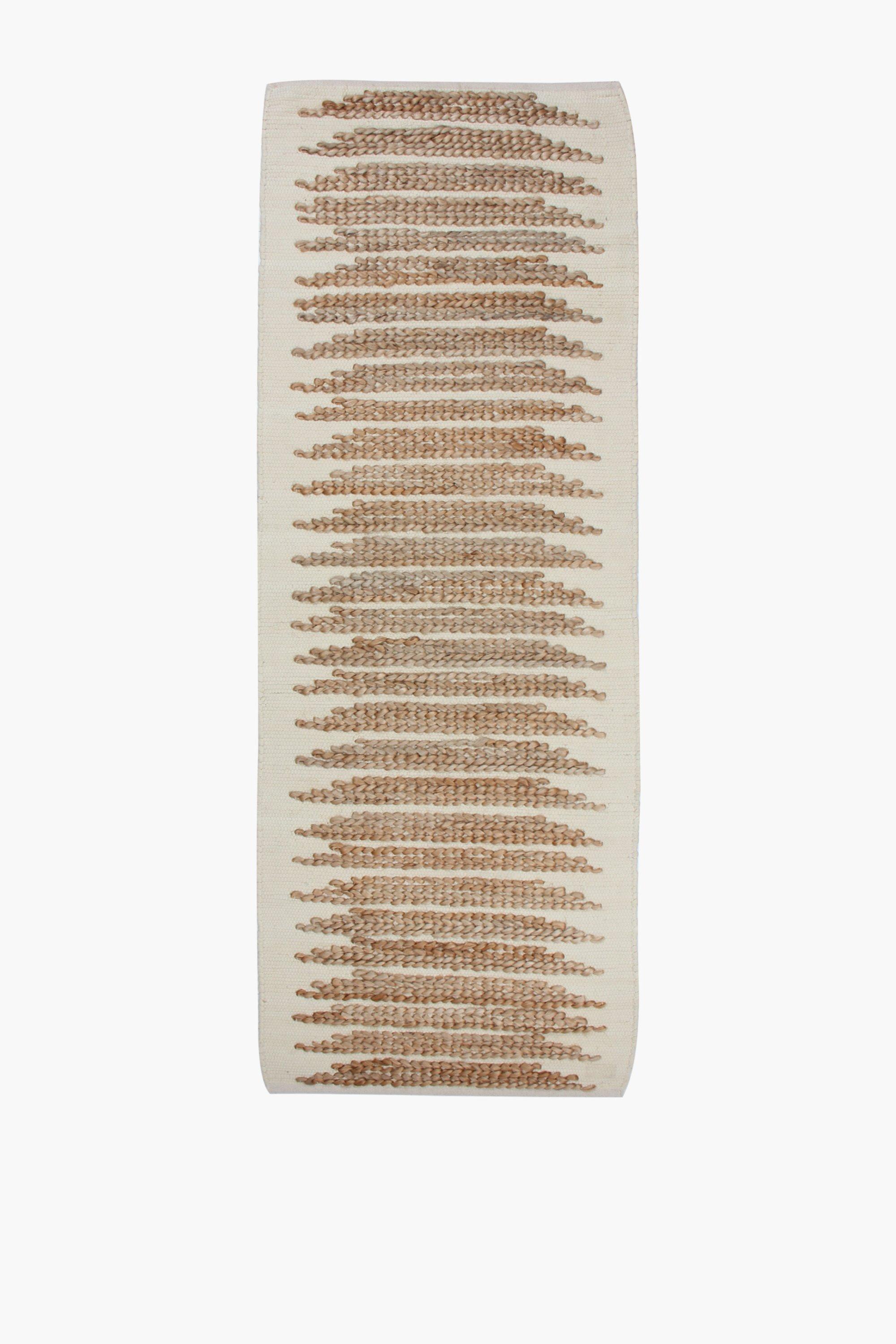Jute Mau Rug, 80x230cm
