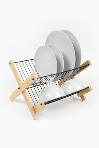 Cali Bamboo And Metal Dish Rack