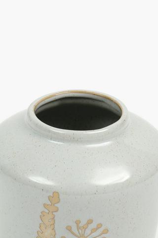 Ceramic Dandelion Jar, 16x20cm