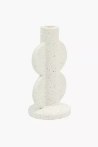 Double Disc Candle Holder, 10x24cm