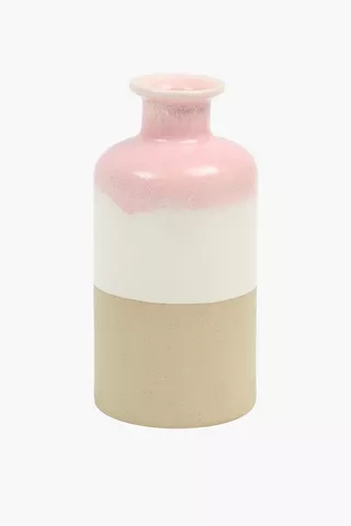 Multi-tone Bottle Vase, 13x25cm
