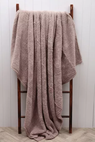 Long Pile Blanket, 180x200cm