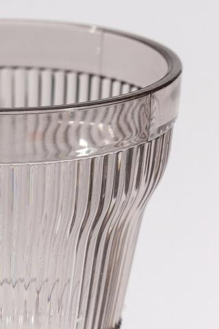 Barok Smokey Acrylic Wine Glass