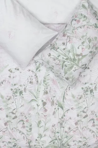 Soft Touch Winter Flannel Botanic Duvet Cover Set