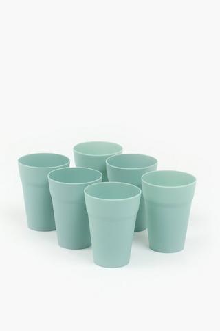 Evo Plastic 6 Pack Tumblers