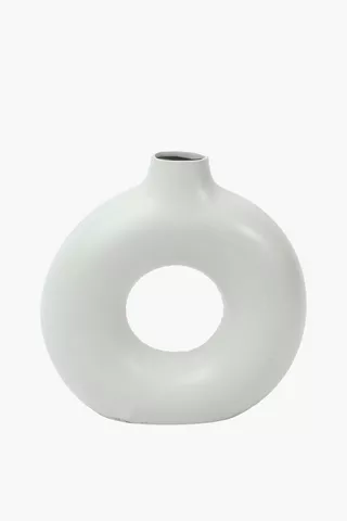 Organic Circle Vase, 30x32cm