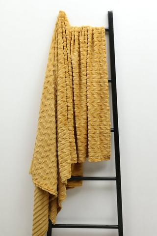 Waffle Coral Fleece Blanket, 180x200cm