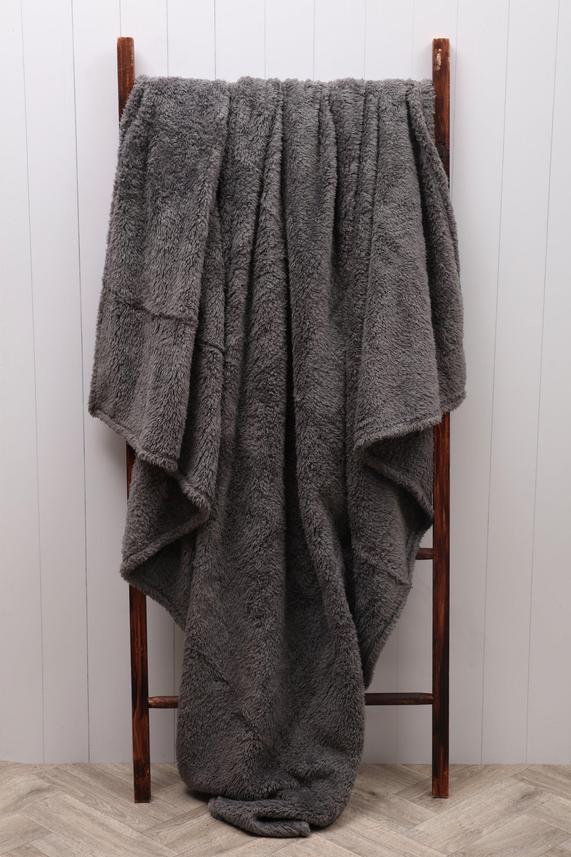 Buy SHOPBITE Grey Polyster Solid Single Bed Mink Ac Blanket For