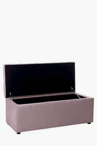 Rachel Velvet Blanket Box