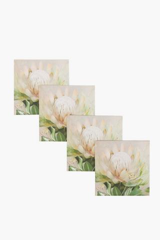 20 Pack Floral Serviettes