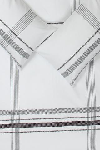 Winter Soft Touch Check Woven Flannel Duvet Cover Set