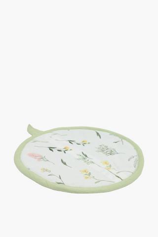 Floral Cotton Pot Holder