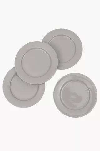 Omada 4 Pack Porcelain Dinner Plates