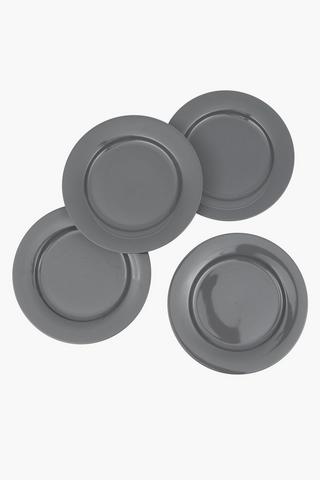 Omada 4 Pack Porcelain Dinner Plates