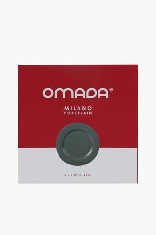 Omada 4 Pack Porcelain Side Plates