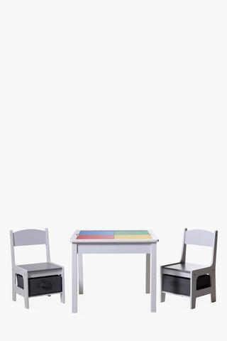 Kids Wooden Seating Set