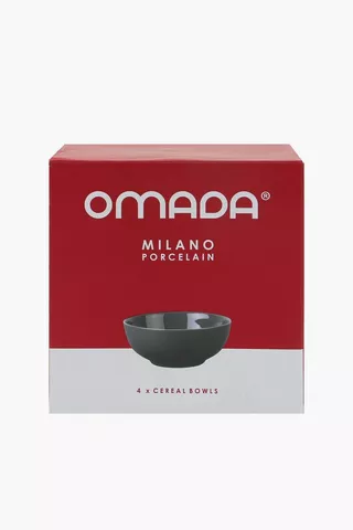 Omada 4 Pack Porcelain Bowls